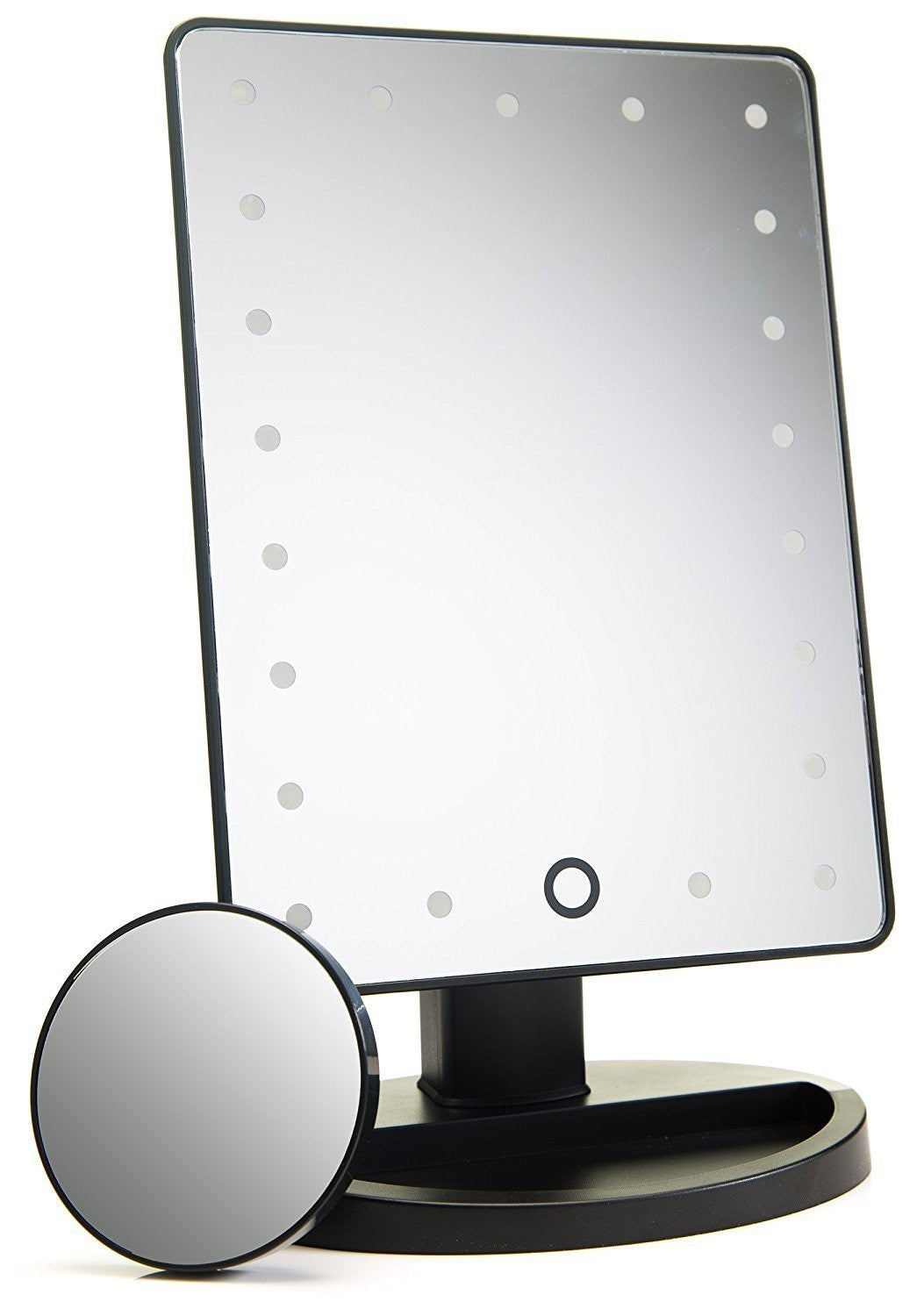 180° LED Makeup Speil med Berøringsskjerm Dimming