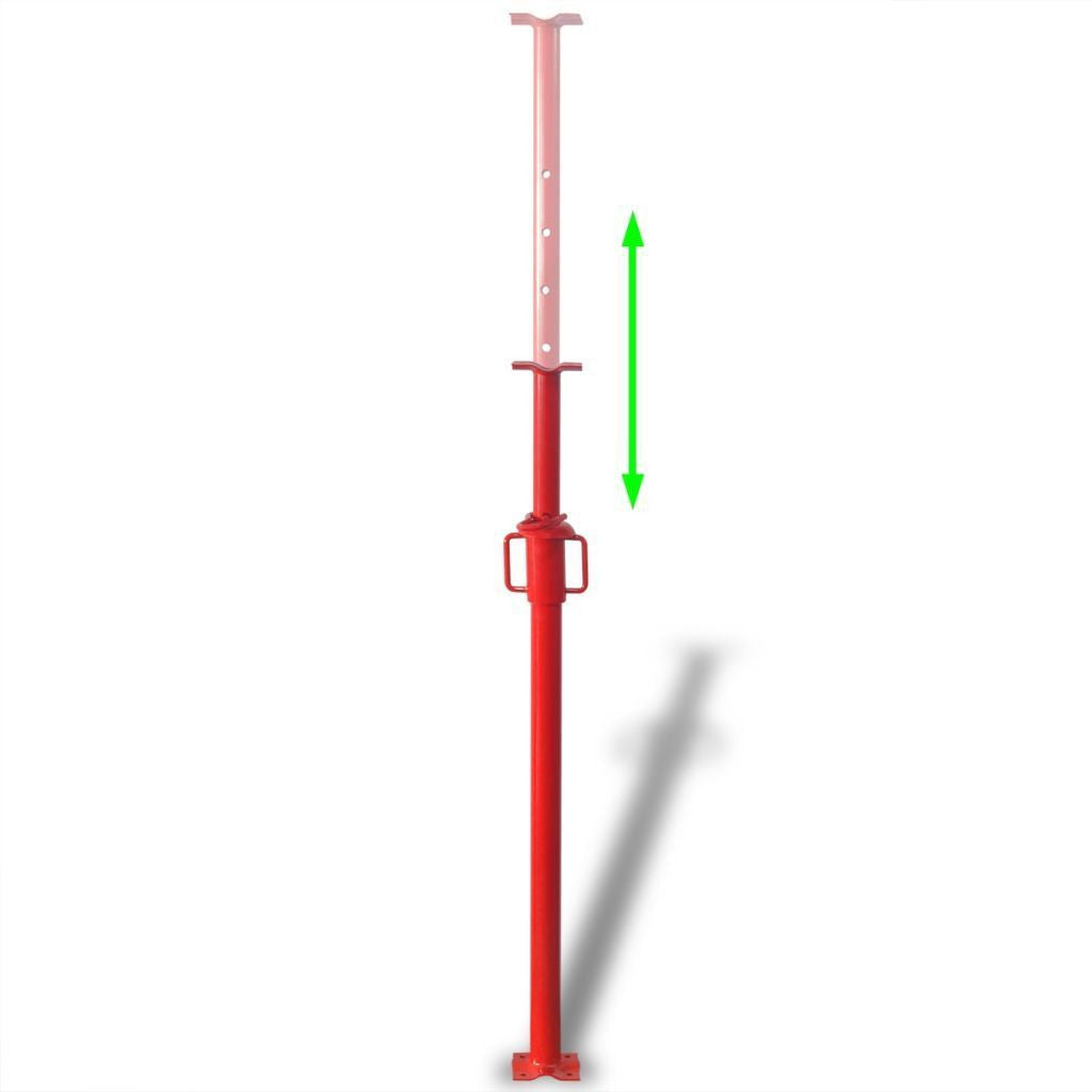 Rød Acrow Prop 180 cm