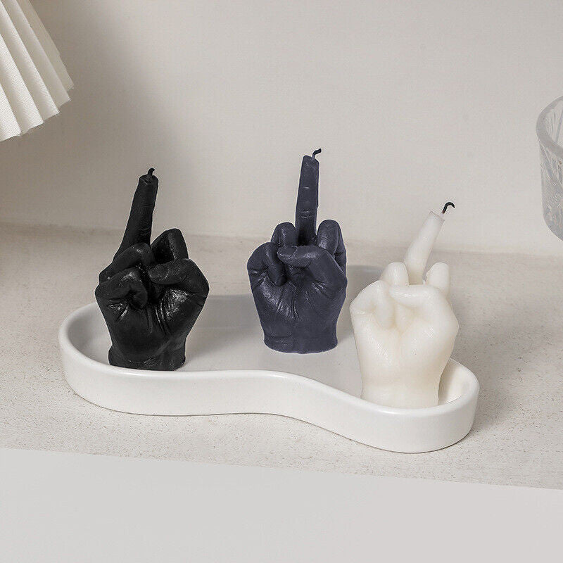 Norvo | Kreativ Midtfinger Stearinlys