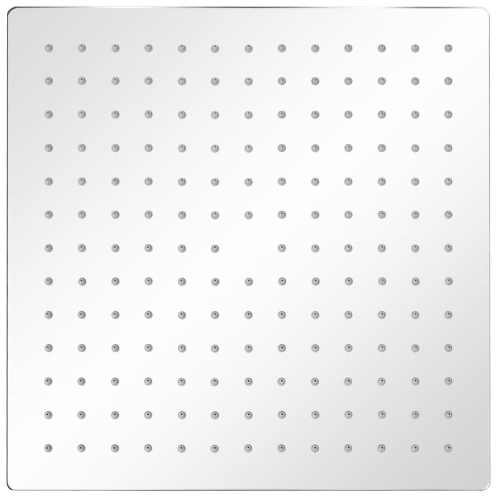 Norvo | Rustfritt Stål Firkantet Regndusjhode - 30x30 cm