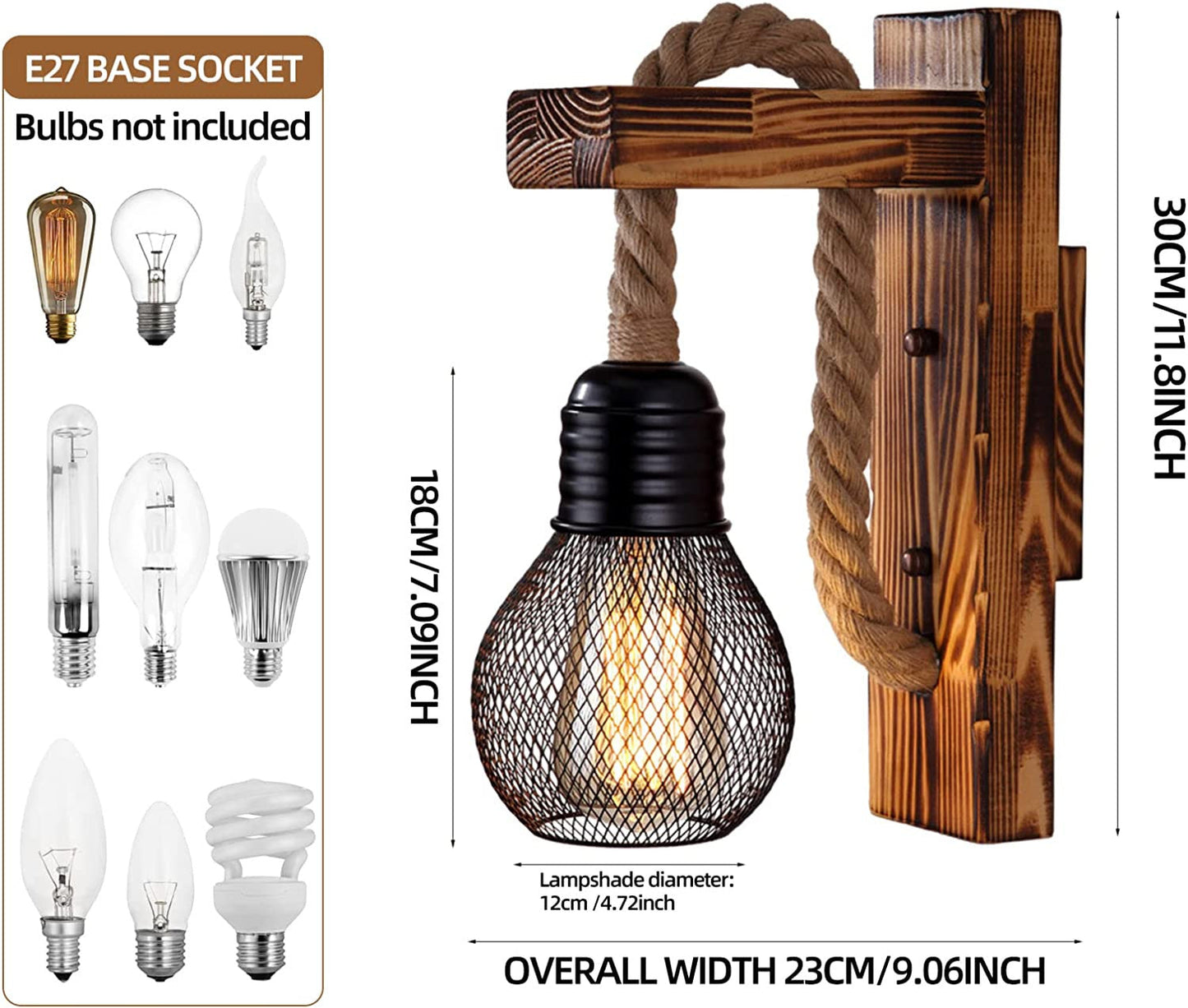 Norvo | Sail Industriell Vegglampe