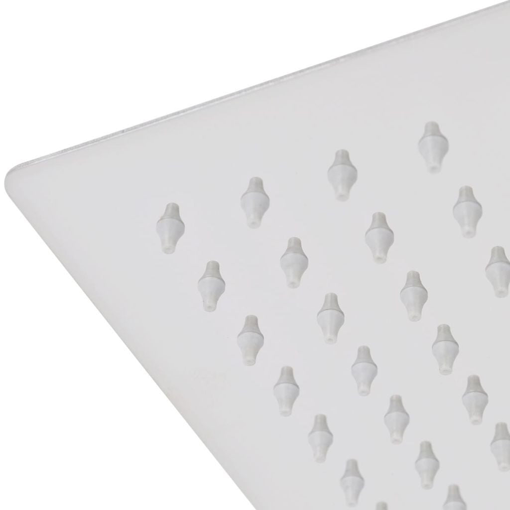 Norvo | Rustfritt Stål Firkantet Regndusjhode - 30x30 cm