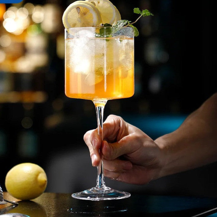 Norvo | Quadratisches Highball Cocktailglas