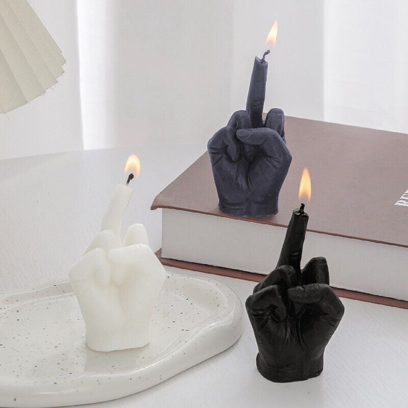 Norvo | Kreativ Midtfinger Stearinlys