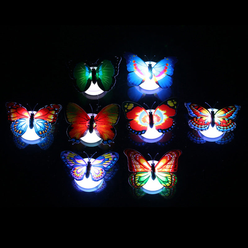 Norvo | 3D LED Sommerfugl Dekorasjon Nattlys