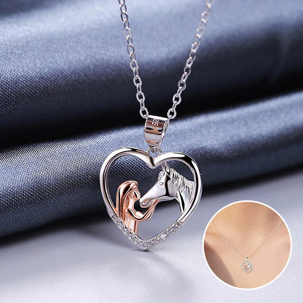 Norvo | Jente og Hest Halskjede Kjede