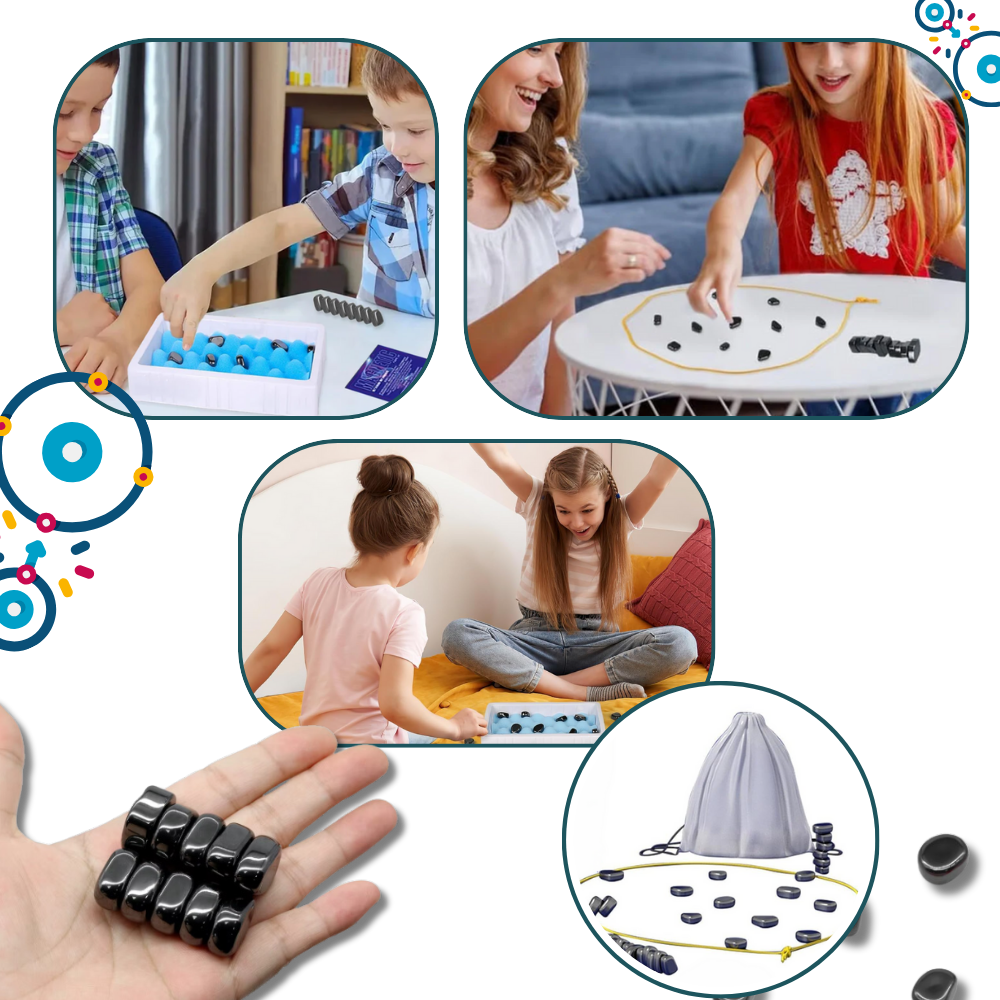 Morsomt Og Strategisk, Magnetisk Sjakkspill
