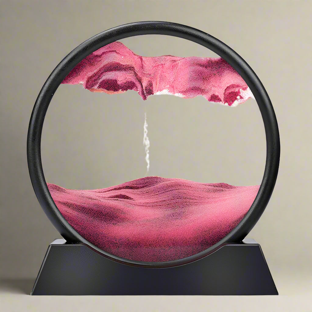 Norvo | Timeglass Sand Timer - Dekorativ Timeglass for Hjemmedekor, Kontorpult og Gaveideer