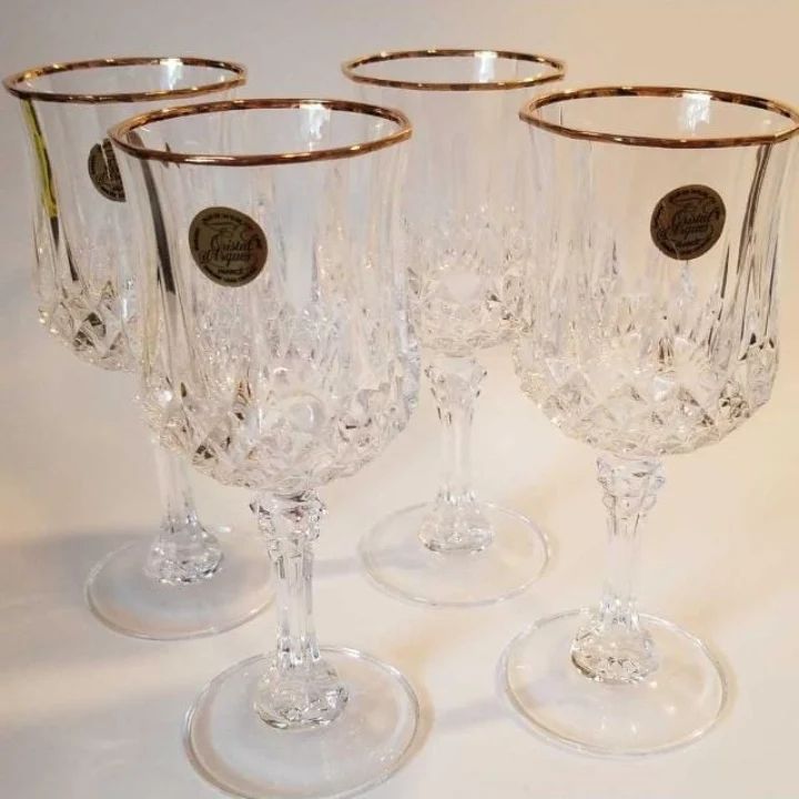 6Pc Krystall Vinglass