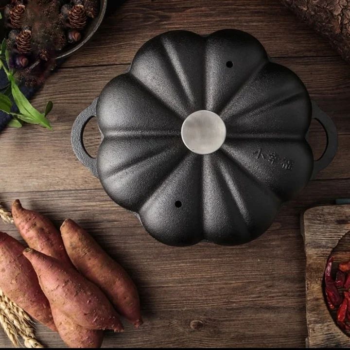Søtpotet Bake/steke støpejernspanne