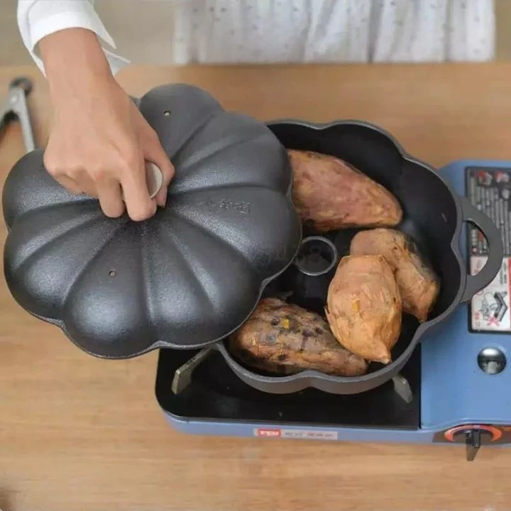 Søtpotet Bake/steke støpejernspanne