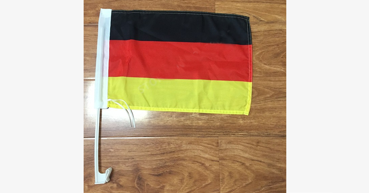 Norvo | Tysk Flag Bilvindu Stang Dekorasjon – En Utstilling av Patriotisme!