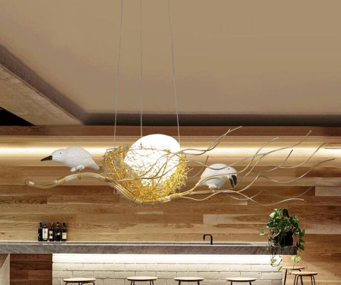 Gold Nest Ceiling Light - SKØRTER