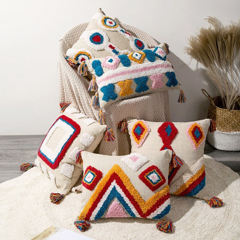 Norvo | Håndlaget marokkansk boho stil putevar