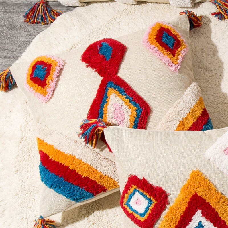 Norvo | Håndlaget marokkansk boho stil putevar