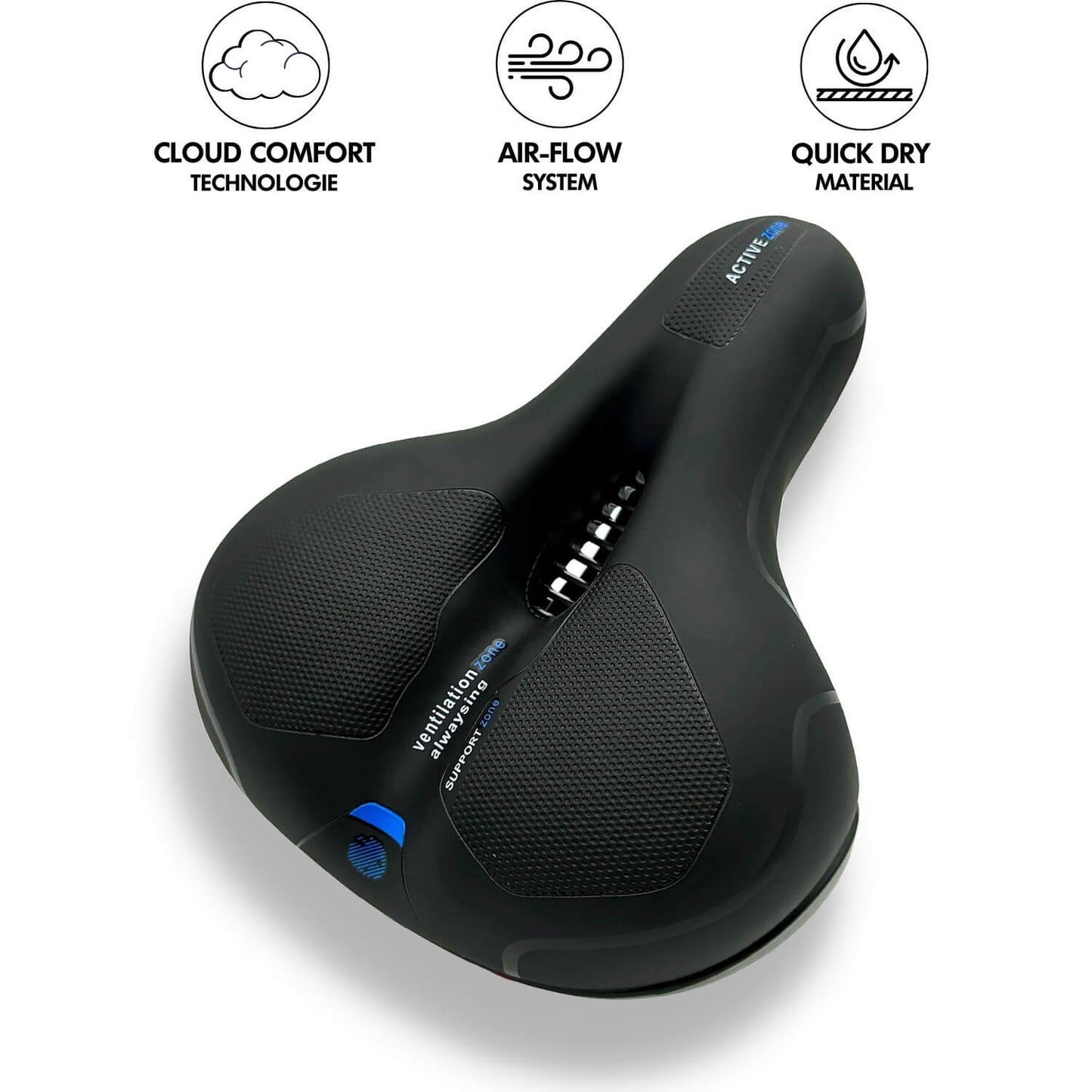 FietsComfort Pro - Ergonomisk Sittepute for Smertefri Kjøretur