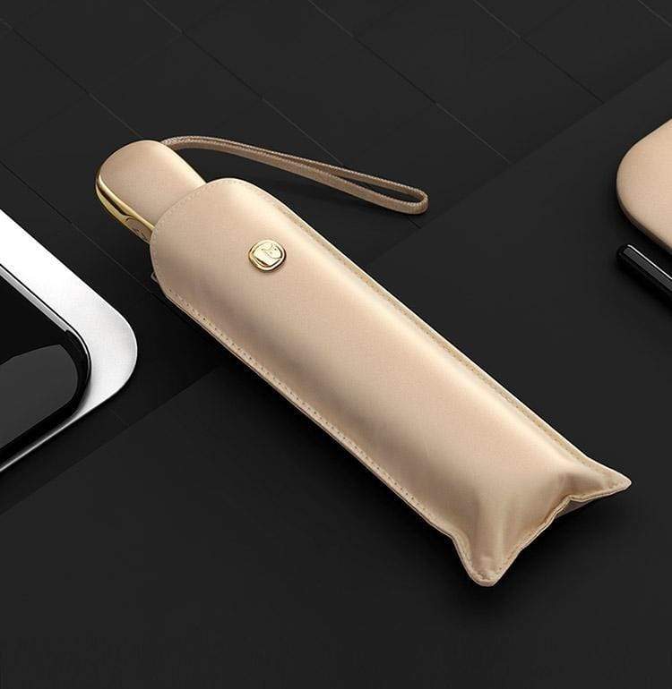 Norvo | Solivento Ultralight luksusparaply | UV-beskyttelse 95% | Vindbestandig & hurtig tørking | Automatisk & kompakt