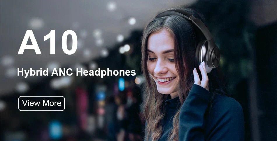 Oneodio Pro 10 Øretelefoner - ANC TWS Støydempende HiFi Stereo Dynamisk DJ Studio Overvåkingshodesett