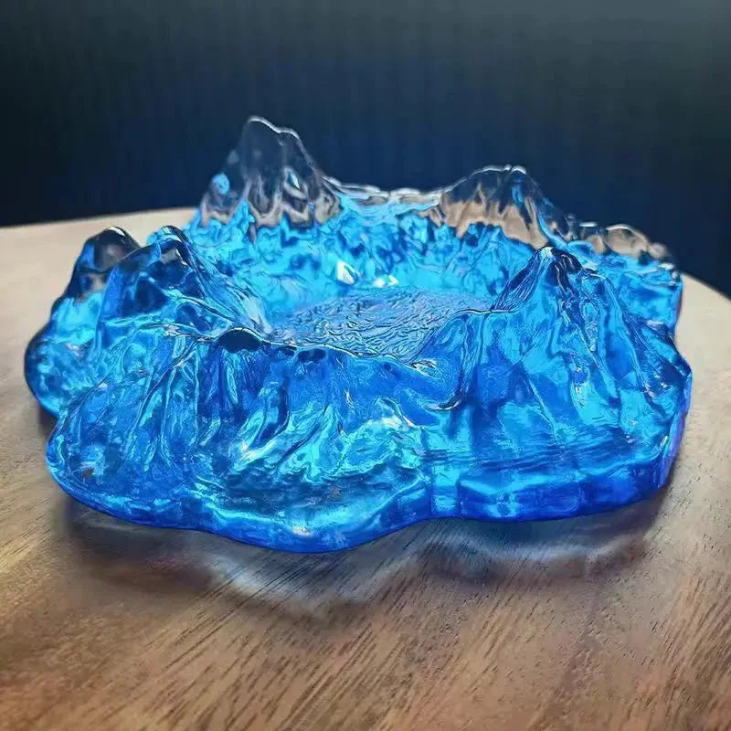 Norvo | Ice Style Mountain Glass Askebeger Dekorasjon