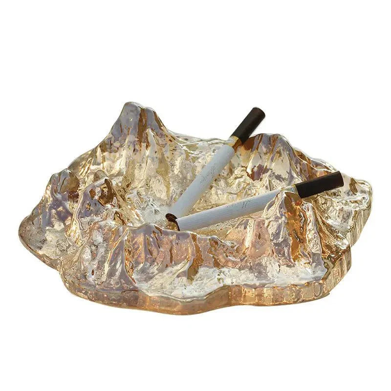 Norvo | Ice Style Mountain Glass Askebeger Dekorasjon