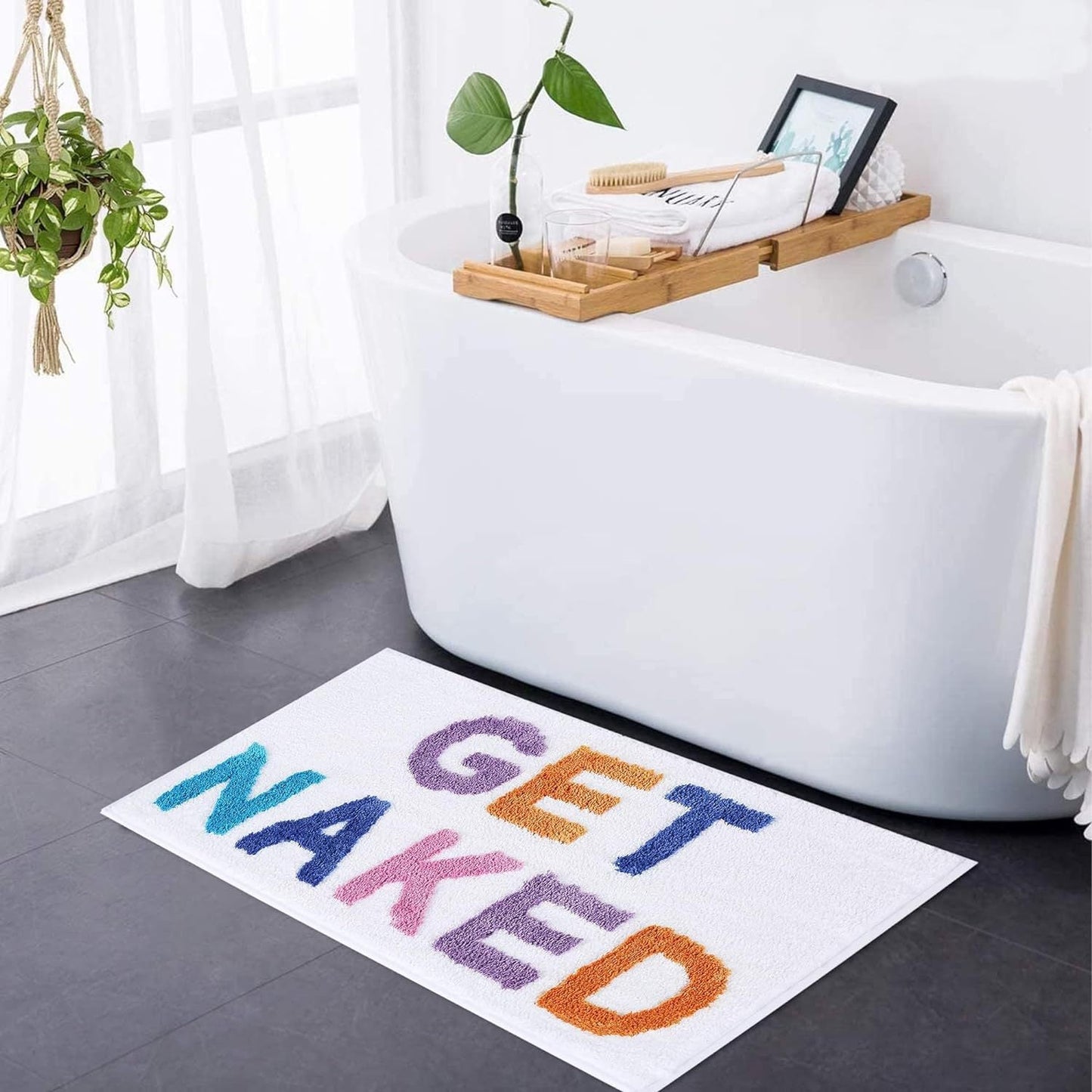 Norvo | Get Naked Bade Matte – Myk tuftet badegulvmatte