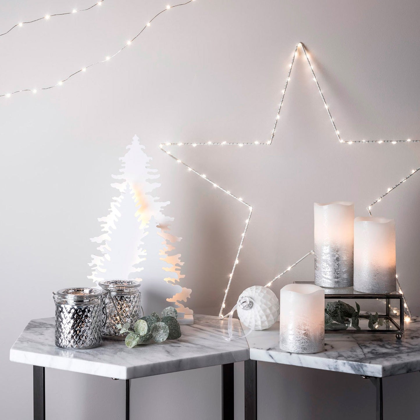 Norvo | Juledekorasjoner Stjerne LED Vindu Lys