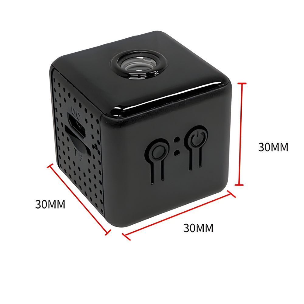 Norvo | Innendørs Kamera Trådløs Hjem HD Liten CCTV Sikkerhet Skjult Spion Barnevakt Kamera