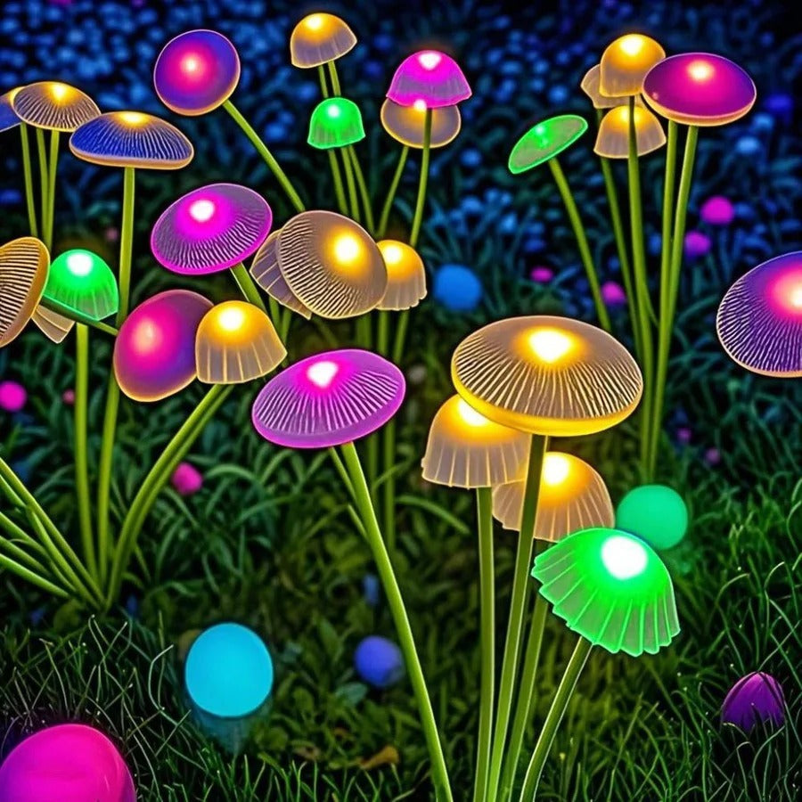 Norvo | Solar Swaying Mushroom Garden Decor Lights