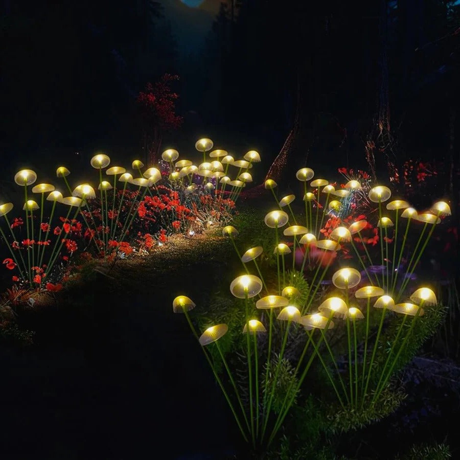 Norvo | Solar Swaying Mushroom Garden Decor Lights