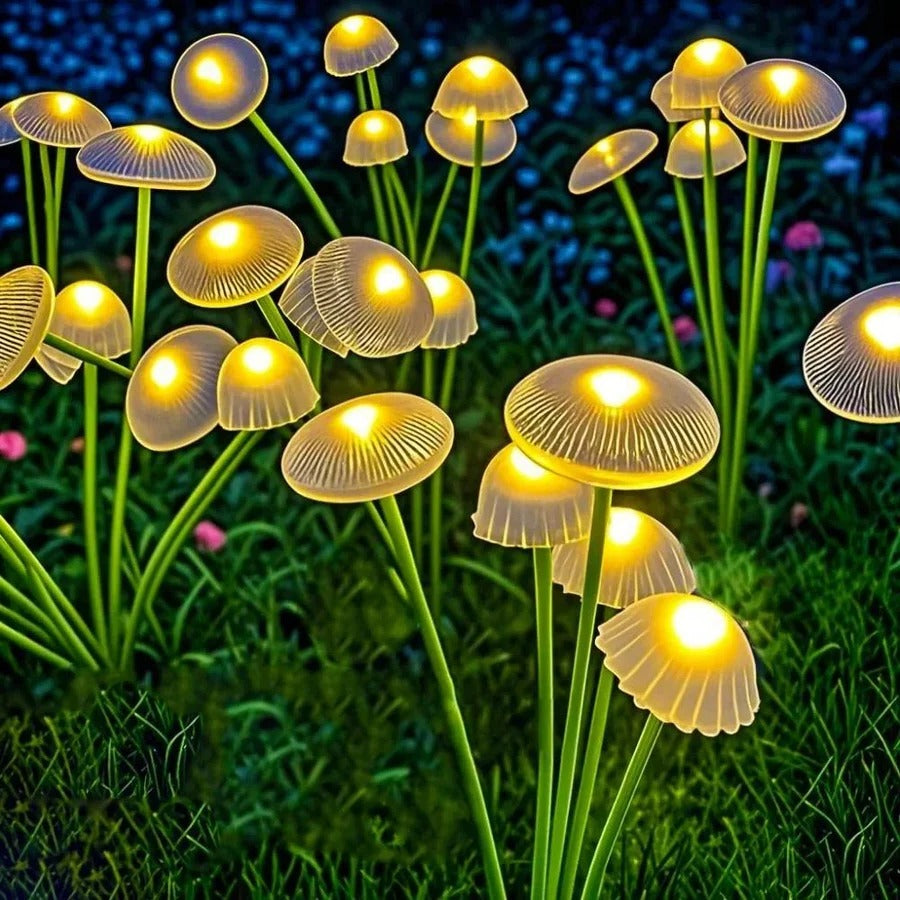 Norvo | Solar Swaying Mushroom Garden Decor Lights
