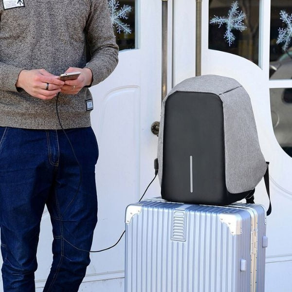 Norvo | Multifunksjonell Vanntett Tyverisikret Ryggsekk