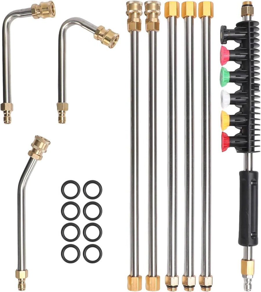 Norvo | 4000 PSI teleskopisk høytrykkspyler forlengelsesstang