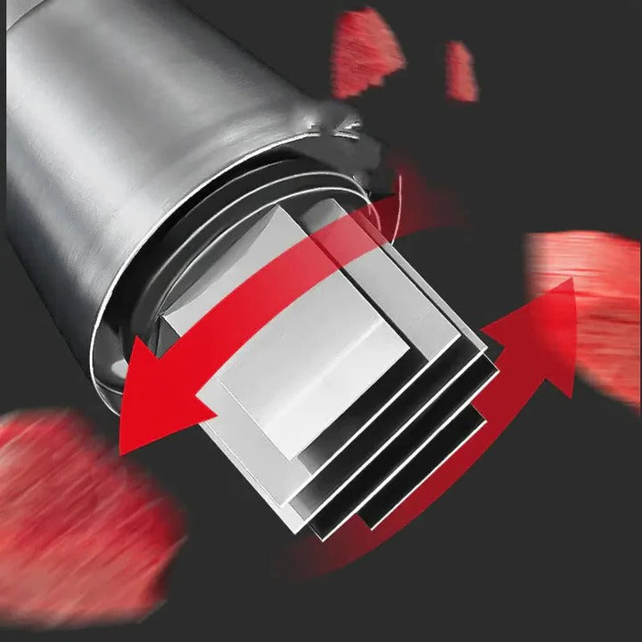 Norvo | Manuell Rustfritt Stål Grønnsakshakker for Hjemmekoking