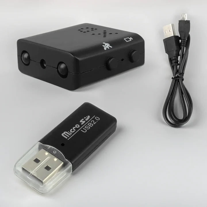 Norvo | Bærbar HD-videokamera – Kompakt bevegelsesdeteksjonsopptaker