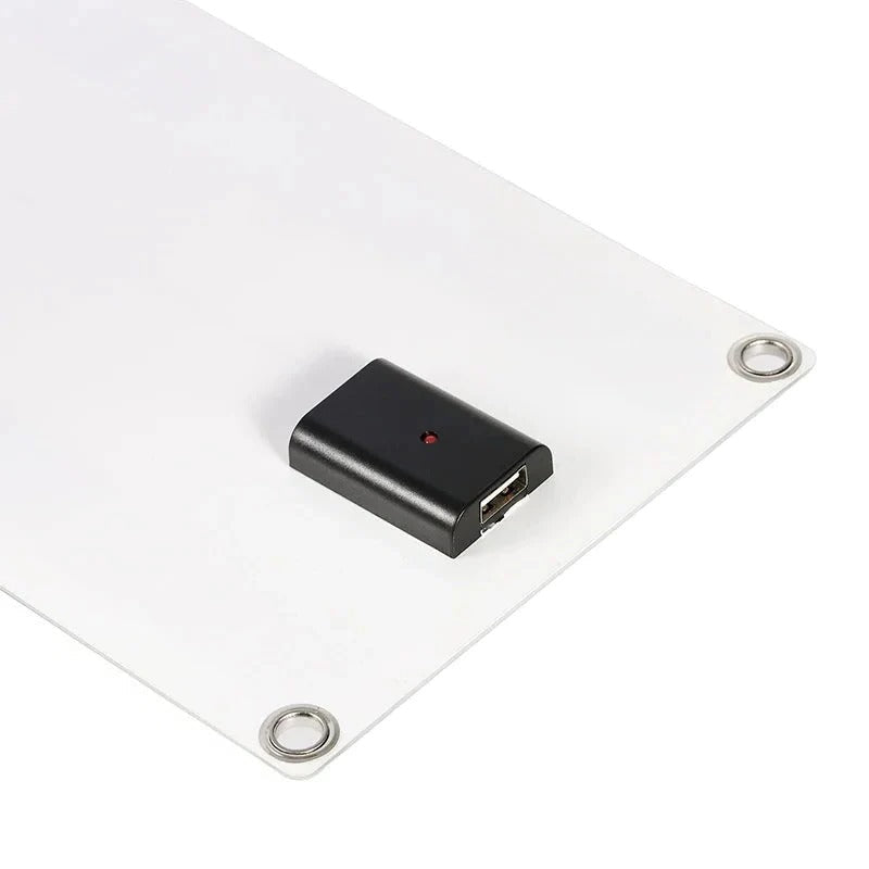 Norvo | Vanntett solpanel med bærbar USB-batteri