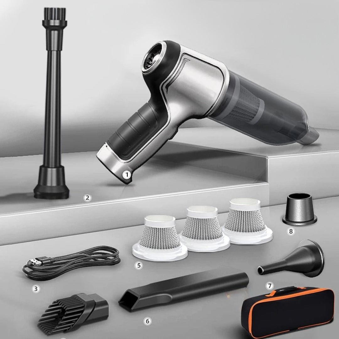 Norvo | Trådløs Bilstøvsuger Kraftig Sug