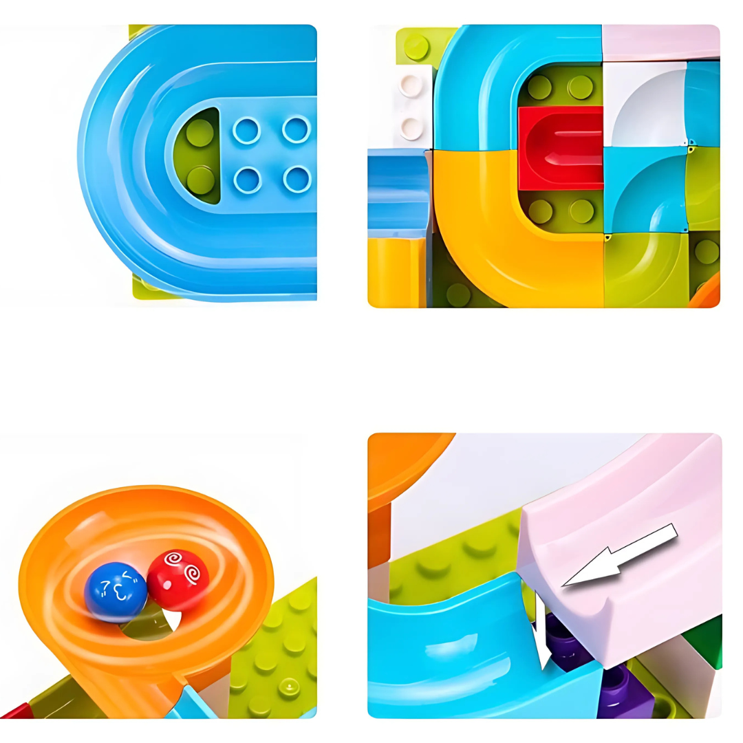 Norvo | Barnas leker Marmor løp Byggesett