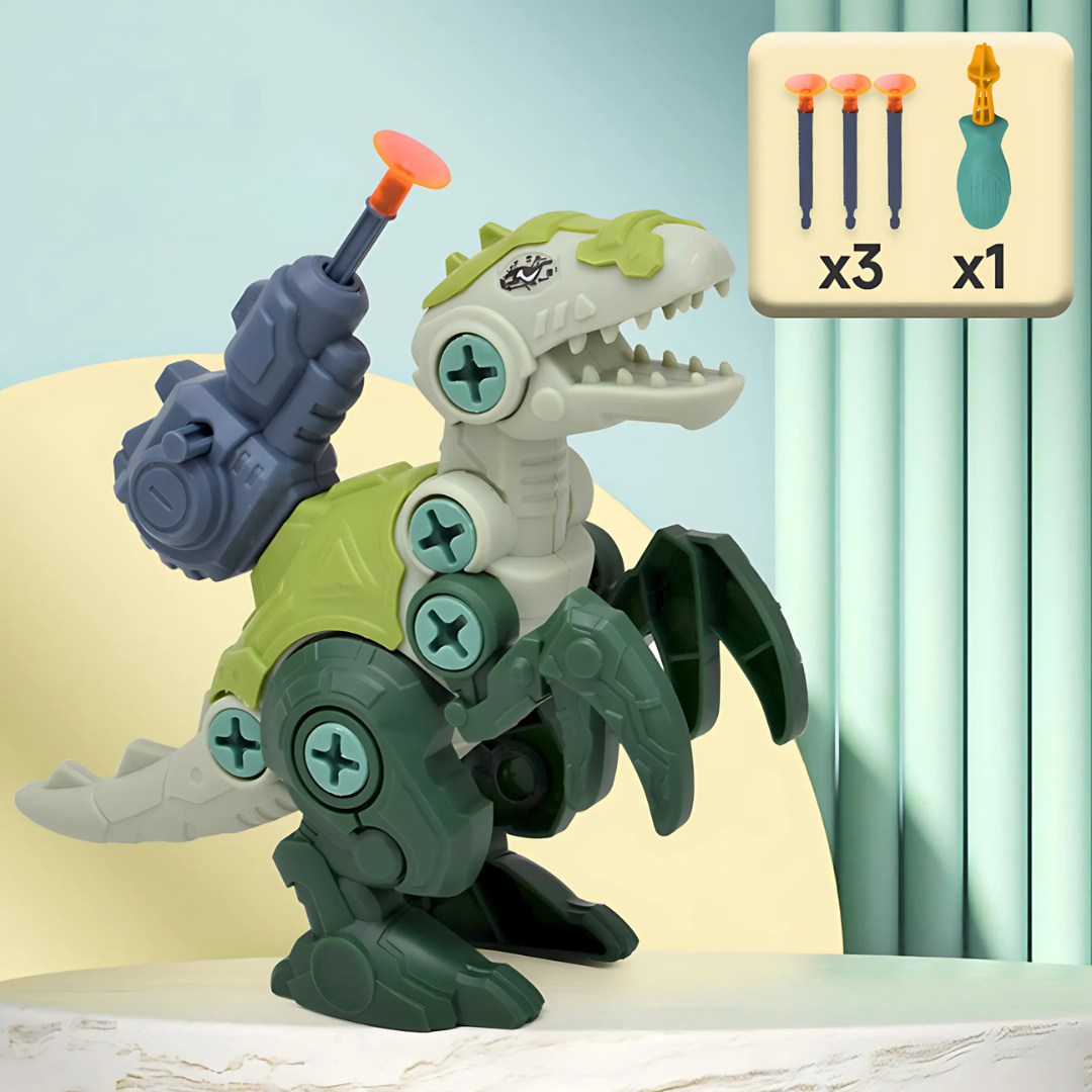 Norvo | Barn Dinosaur Konstruksjonsbyggeleketøy Sett