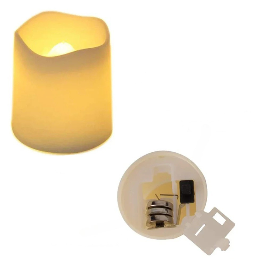 Norvo | LED Lys Varme Hvit Flameless Plast Sett