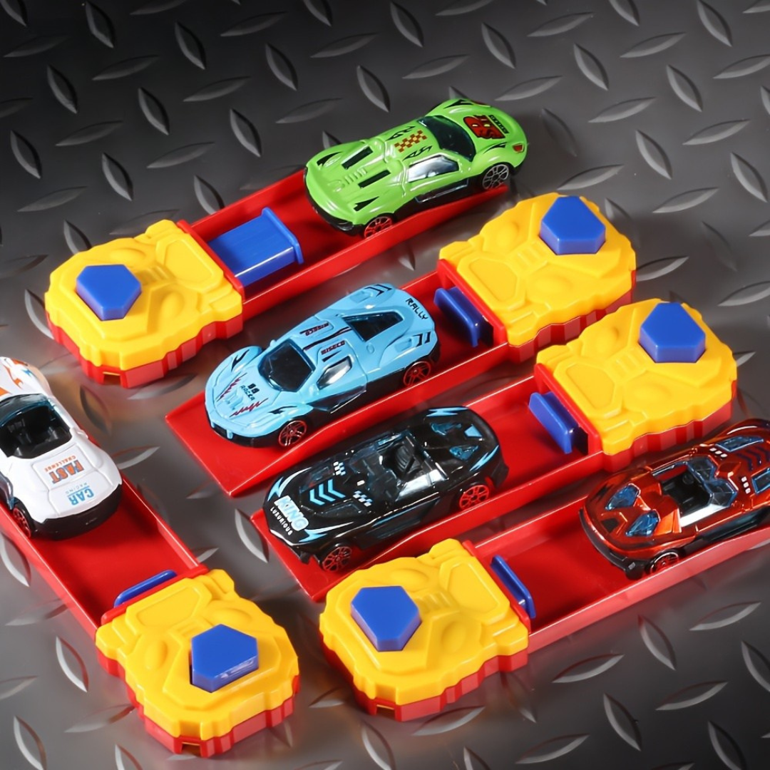 Norvo | Lekebilutskyter Sett Manuell Racerbane