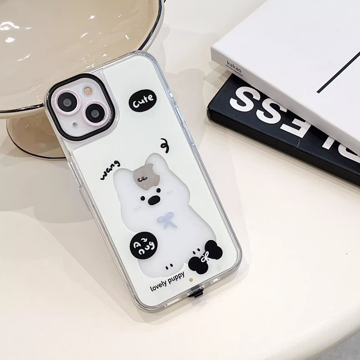 Norvo | Neon Paws Kat elsker Luminous Telefonveske