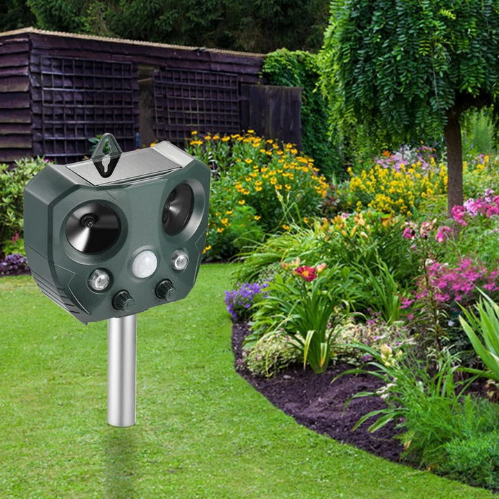 Norvo | Solar Ultrasonic Dyreavskrekker For Hager