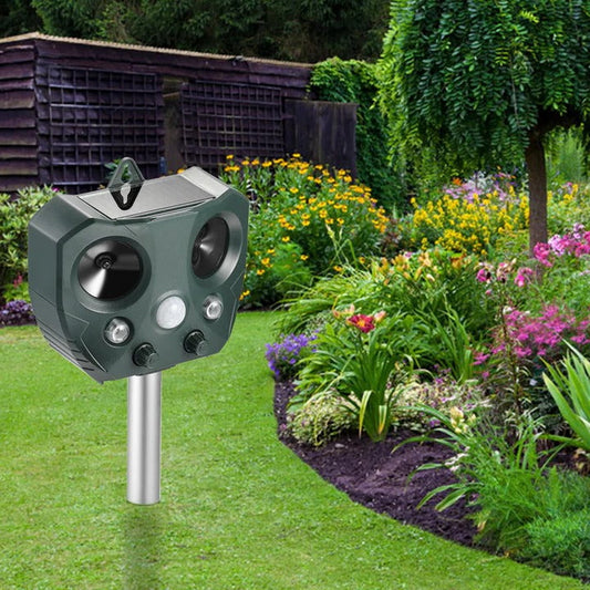 Norvo | Solar Ultrasonic Dyreavskrekker For Hager
