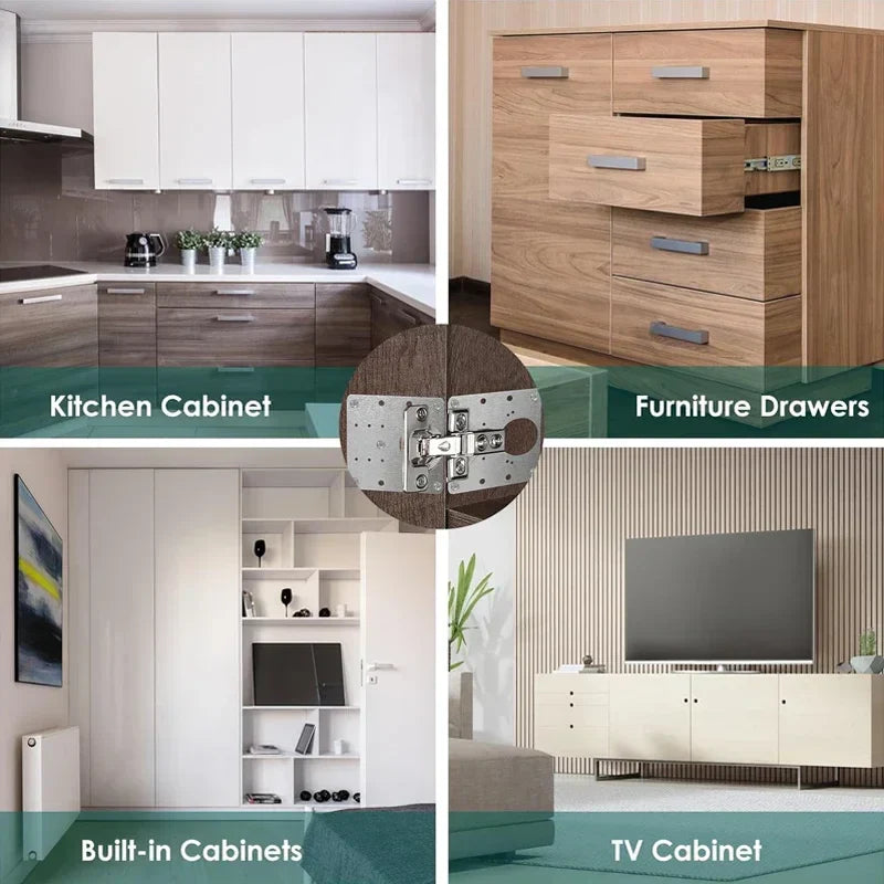 Norvo | Rustfritt Stål Hengsel Reparasjonssett