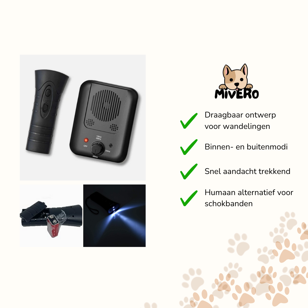 Norvo | BarkShield - Ultralyd Anti-Bjeff Apparater