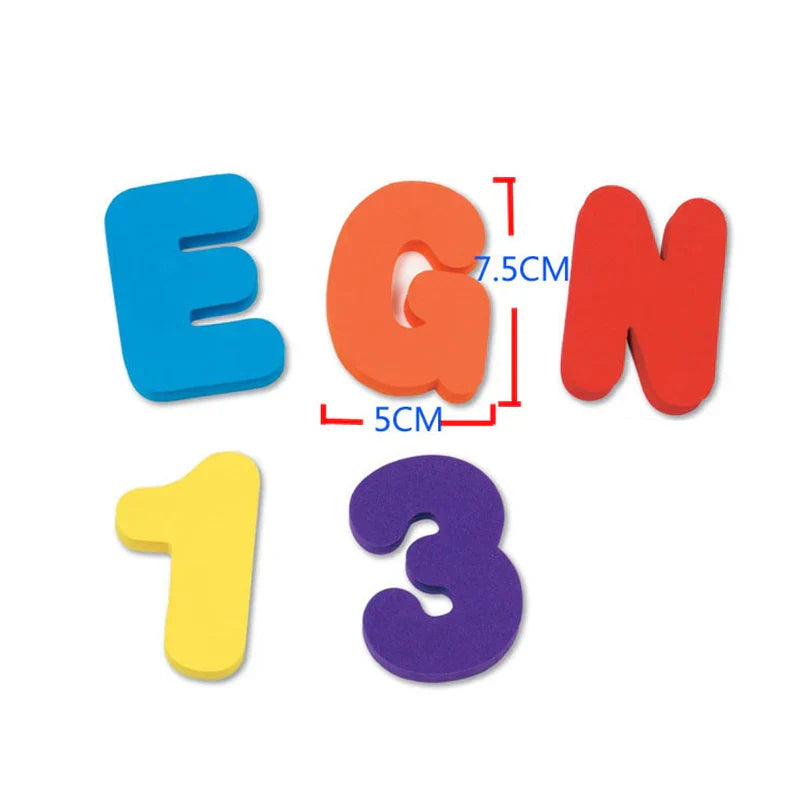 Norvo | SplashLetters | Lekent læring i badet - Utdannende badebokstaver for barn