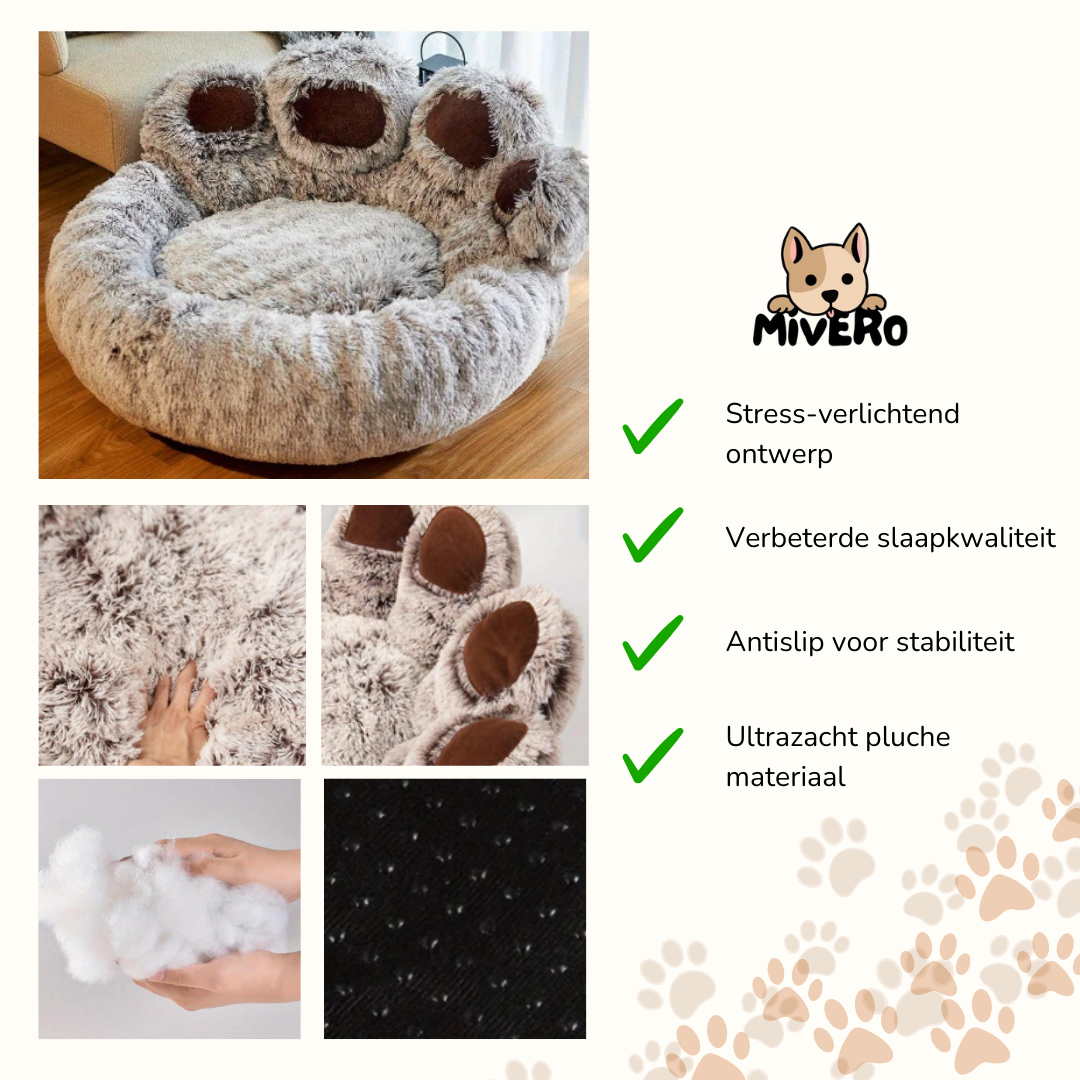 Norvo | FurNest - Fluffy Beroligende Hundeseng