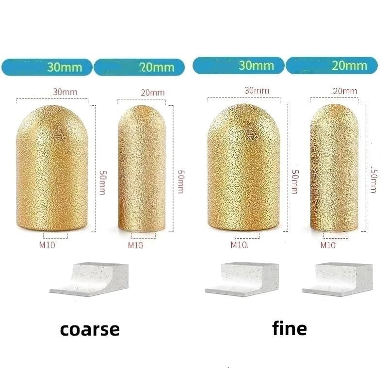 Norvo | Diamantslipeskive Sett | Marmor, Kvarts & Granitt | Feste Kurveforming | 100mm