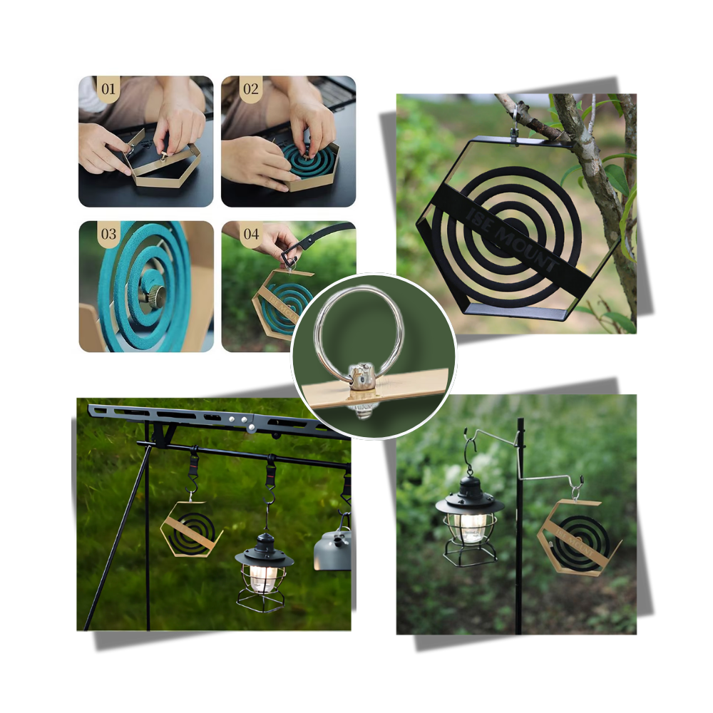 Myggspiralholder Av Jern