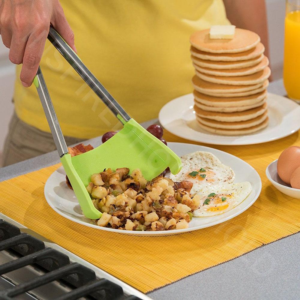 Norvo | 2 i 1 kjøkken spatula og tang